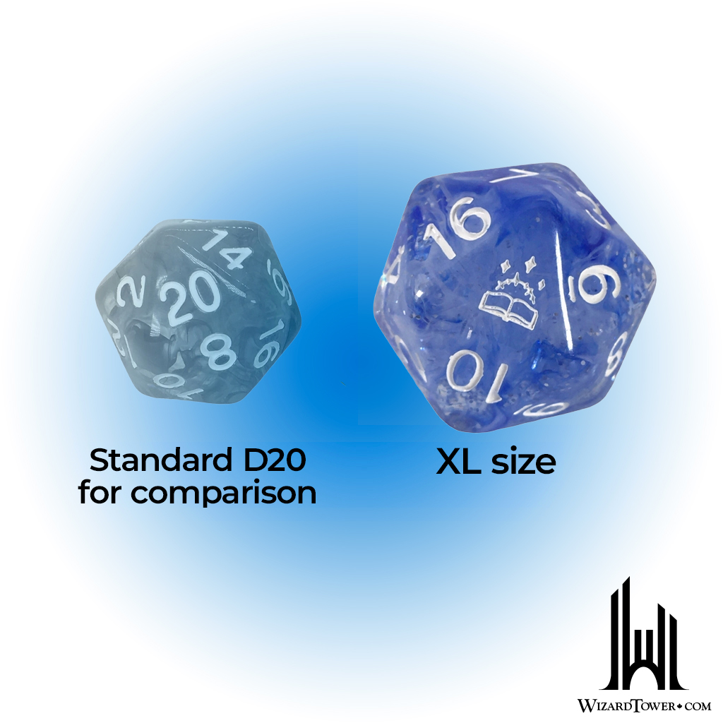Individual Dice - Diffusion Wizards Arcana Symbol 30mm d20